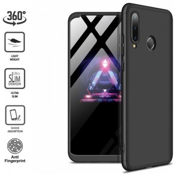 360 apsauga  dėklas - juodas (Huawei P30 LITE)